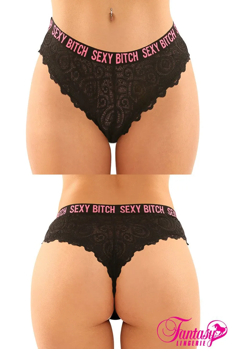 "Sexy Bitch" Buddy Panty Pack sold by Shoe Freaks product image thumbnail 2