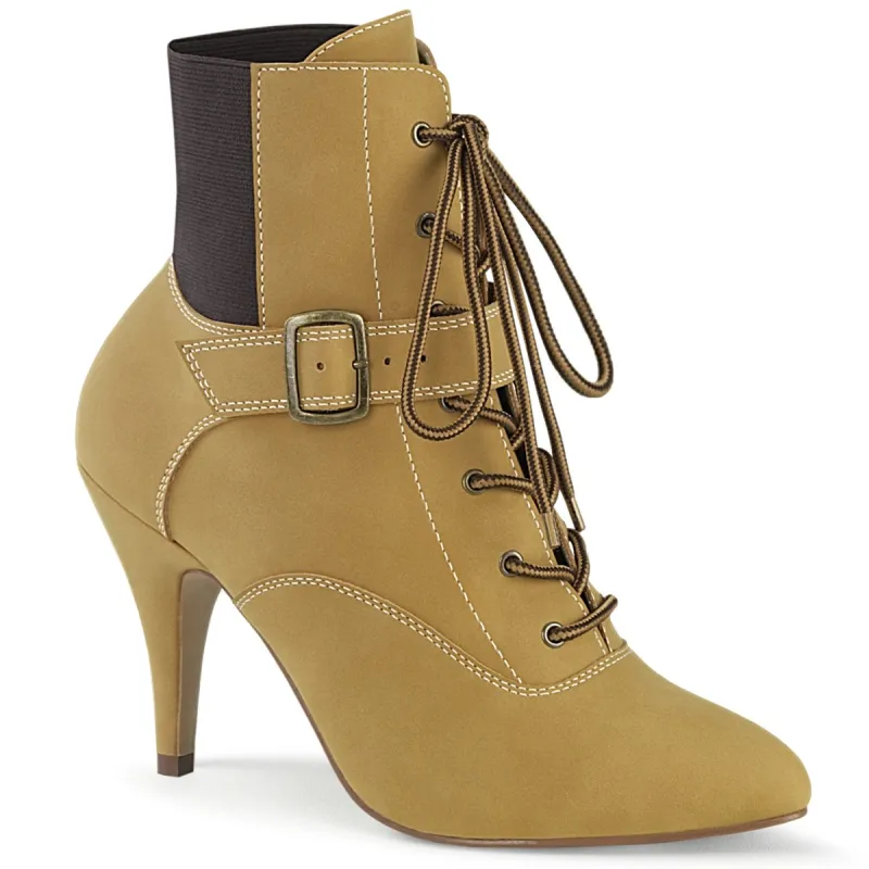 Pleaser Pink Label Dream-1022-Tan-Size 12-Clearance sold by Shoe Freaks