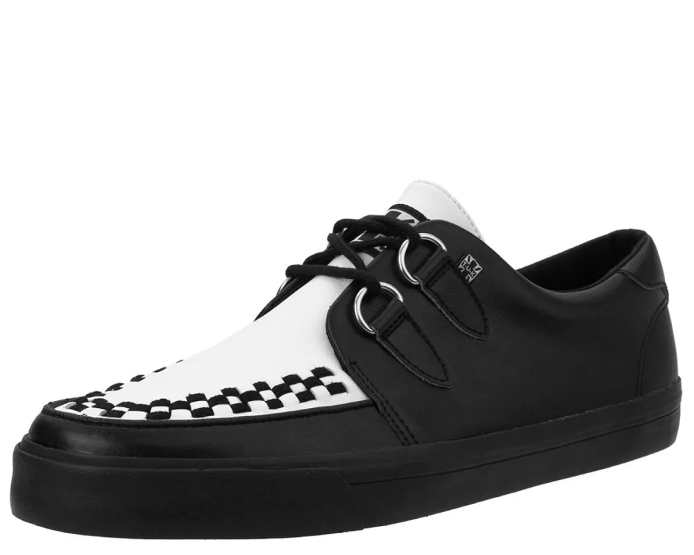 TUK-A9180 Black and White D-Ring VLK Sneaker sold by Shoe Freaks
