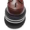 The Silence Platform Grunge Boots - Brown sold by Shoe Freaks