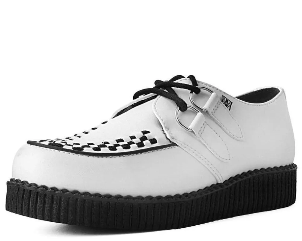 TUK-F9673 White TUKskin™ Viva II Low Creeper sold by Shoe Freaks