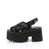 Demonia Ashes-12-Black-Size 7-Clearance sold by Shoe Freaks