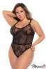 Lace Boning Teddy sold by Shoe Freaks