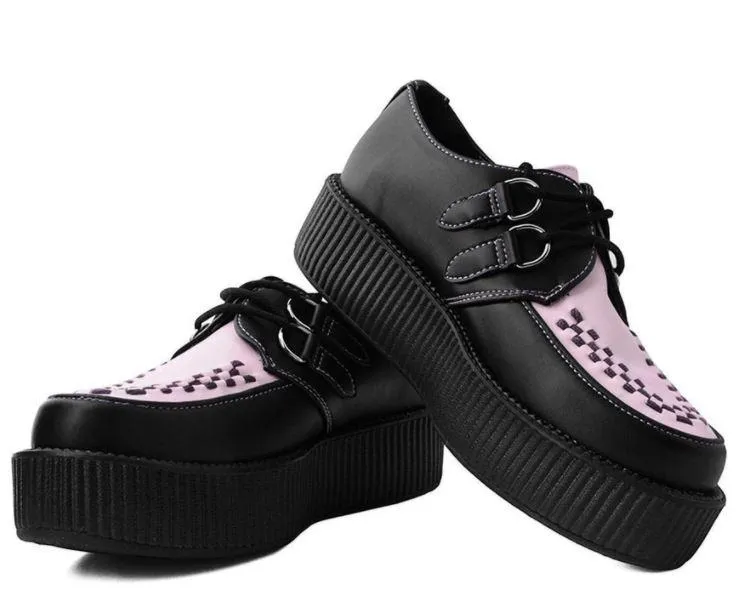 TUK V9564 Black & Pink TUKskin™ Viva Mondo Creeper sold by Shoe Freaks product image thumbnail 2