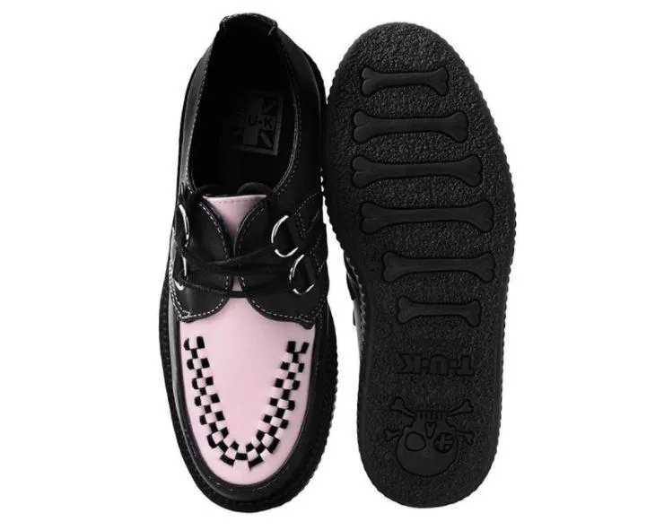 TUK V9564 Black & Pink TUKskin™ Viva Mondo Creeper sold by Shoe Freaks product image thumbnail 4