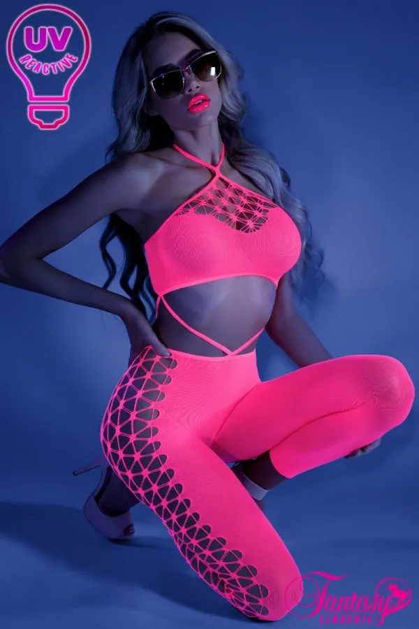 Look 2Pc. Glow Bodystocking sold by Shoe Freaks