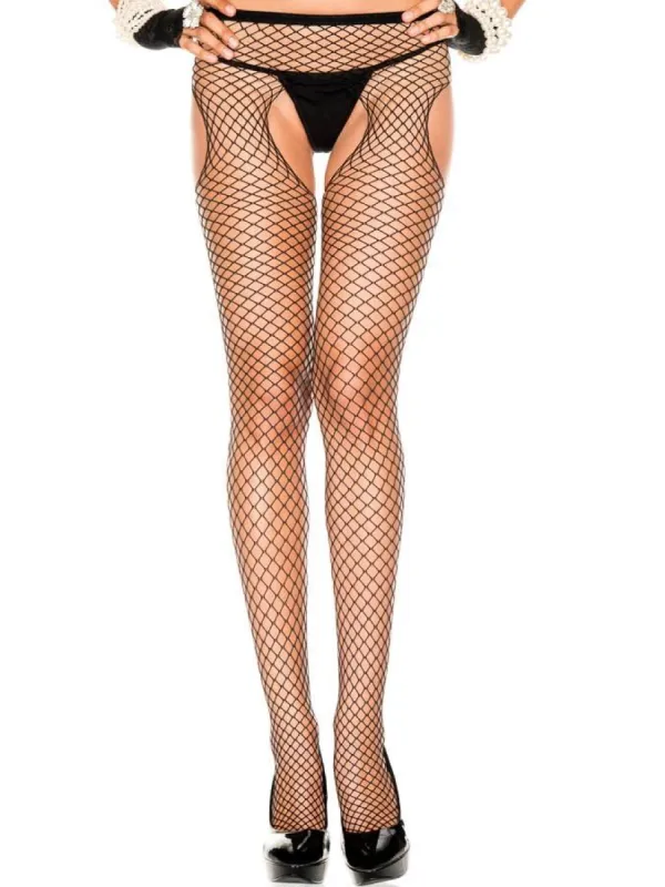 Diamond Net Open Pantyhose sold by Shoe Freaks