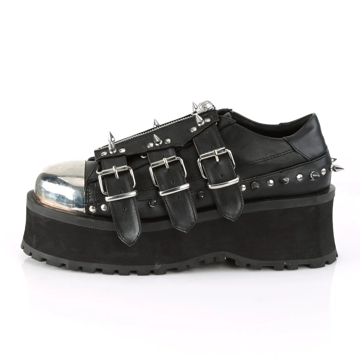 Demonia Gravedigger-03-Black-Size 8-Clearance sold by Shoe Freaks product image thumbnail 3