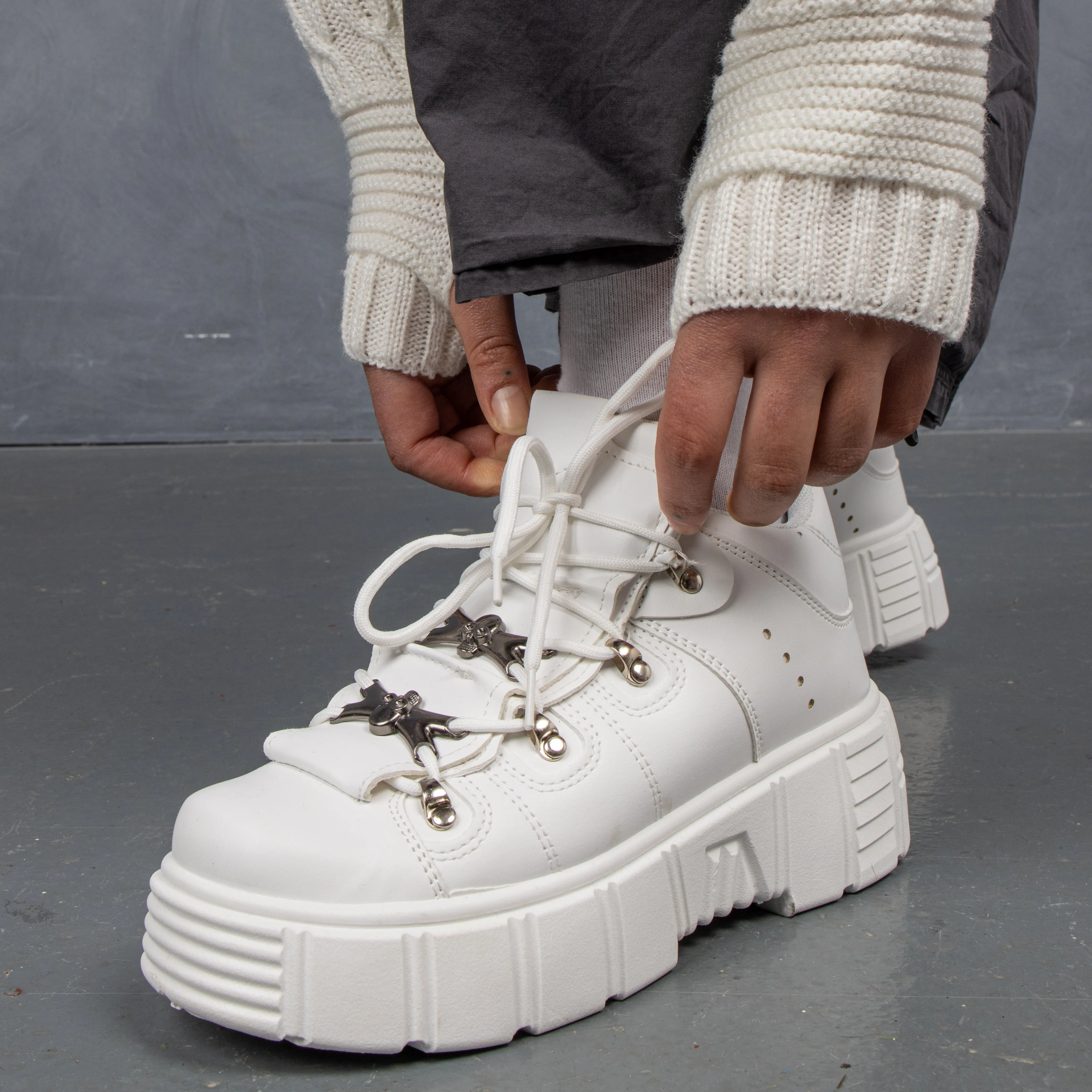 Rimo Core Chunky White Trainers sold by Shoe Freaks product image thumbnail 3