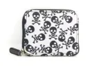 SKULL FABRIC WALLET sold by Shoe Freaks
