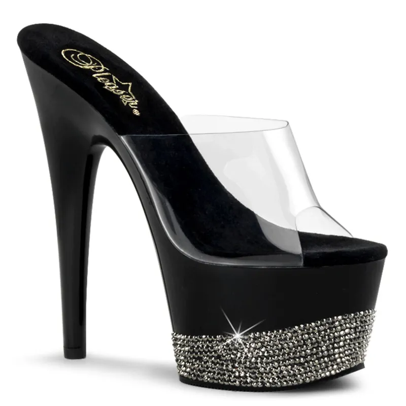 Pleaser Adore-701-3 Slide sold by Shoe Freaks