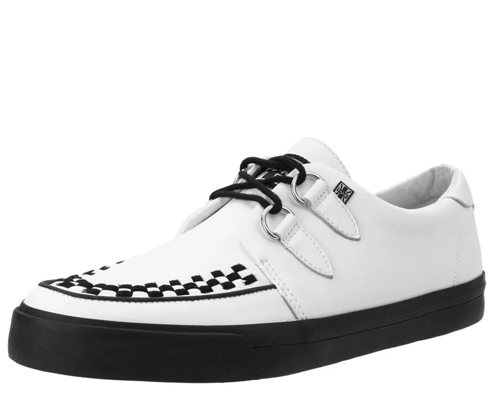 TUK-A9179 White Leather D-Ring VLK Sneaker sold by Shoe Freaks