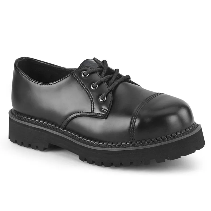 Demonia Riot-03-Black-Size 7-Clearance sold by Shoe Freaks