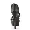 Pleaser Pink Label Teeze-47W-Black-Size 12-Clearance sold by Shoe Freaks