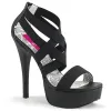 Pleaser Pink Label Teeze-47W-Black-Size 12-Clearance sold by Shoe Freaks