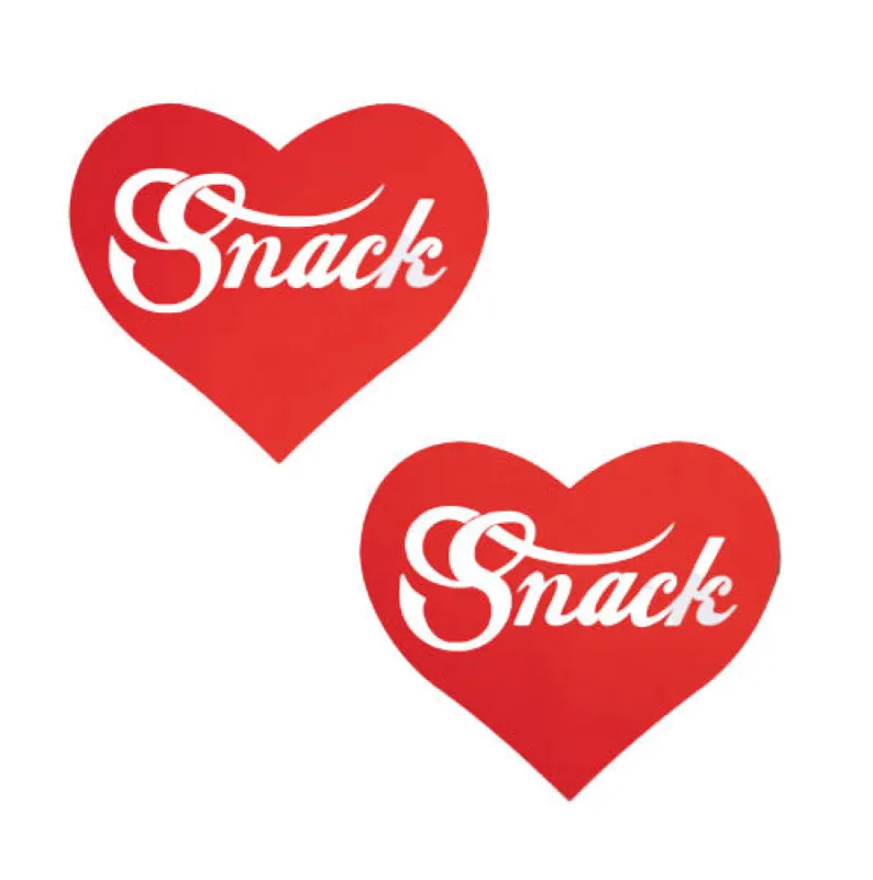 Love: Enjoy 'Snack' Red Heart Pasties sold by Shoe Freaks