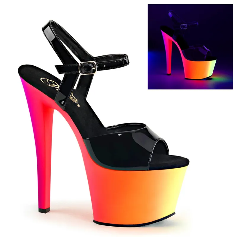 Pleaser Rainbow-309UV Sandals sold by Shoe Freaks