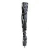 Pleaser Delight-3011 Thigh High Boots sold by Shoe Freaks