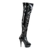 Pleaser Delight-3011 Thigh High Boots sold by Shoe Freaks