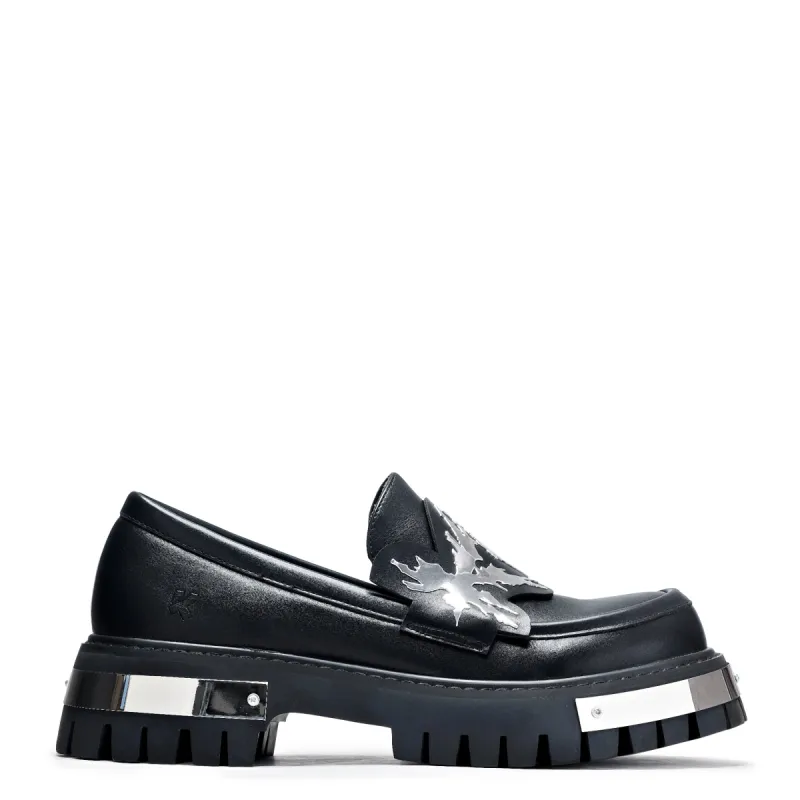 My Metal Men's Loafers - Black sold by Shoe Freaks