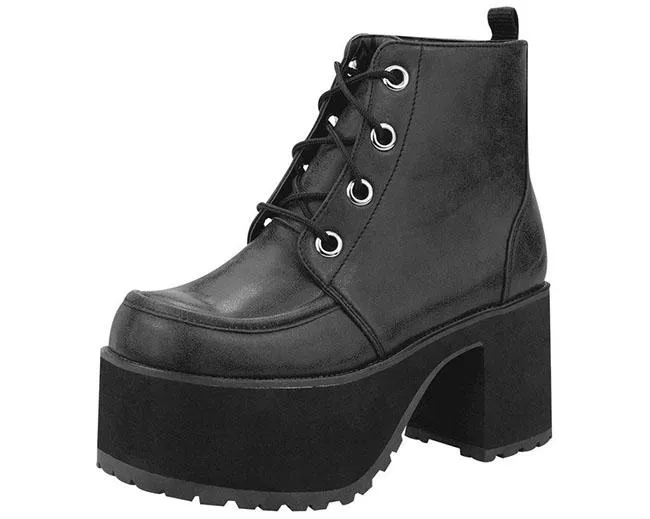 TUK-A8663L Distressed Ankle Nosebleed Boots sold by Shoe Freaks