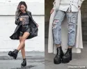 TUK-A8663L Distressed Ankle Nosebleed Boots sold by Shoe Freaks