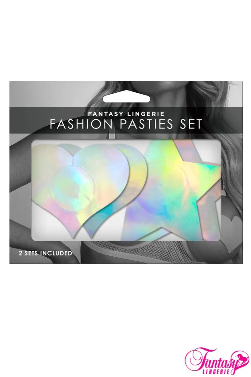 Holographic Pasties 2Pc. Set sold by Shoe Freaks product image thumbnail 3