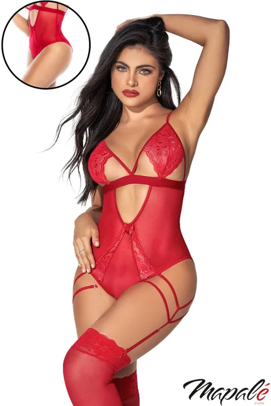3Pc. Sheer Lace Set sold by Shoe Freaks
