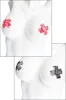 Cross-shaped Lace Flat Pasties Set sold by Shoe Freaks