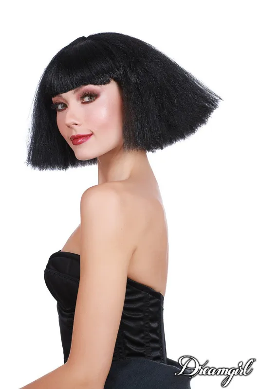 Crimped Wedge Bob Wig sold by Shoe Freaks