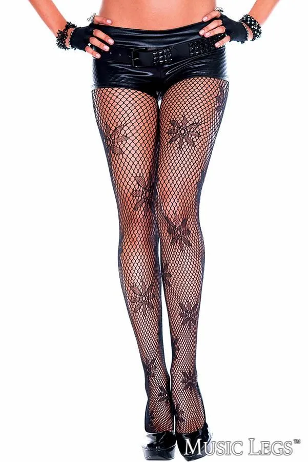 Flower Net Pantyhose sold by Shoe Freaks