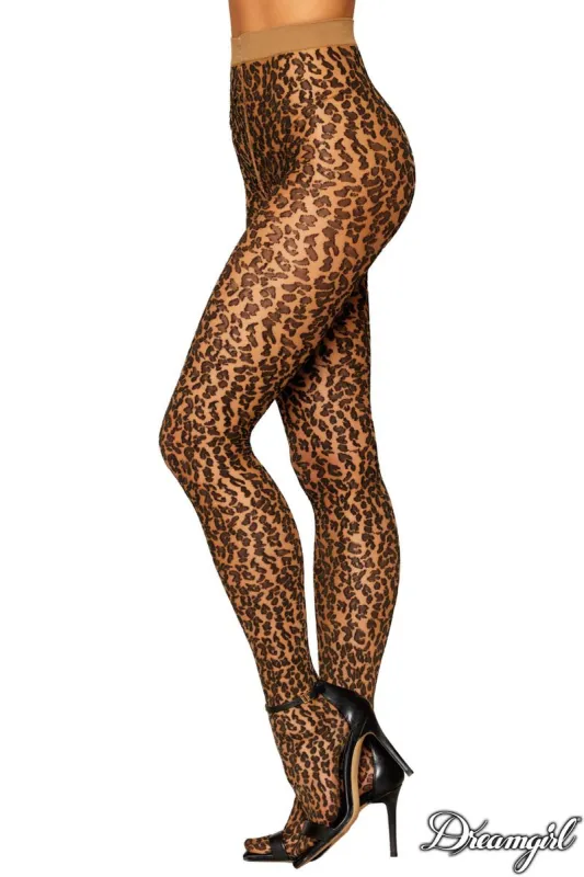 Leopard Pantyhose sold by Shoe Freaks