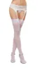 Sheer Thigh High With Lace Top sold by Shoe Freaks