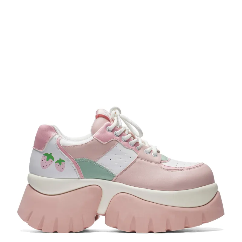 Strawberry Juice Trainers-Pink-Size 10-Clearance sold by Shoe Freaks