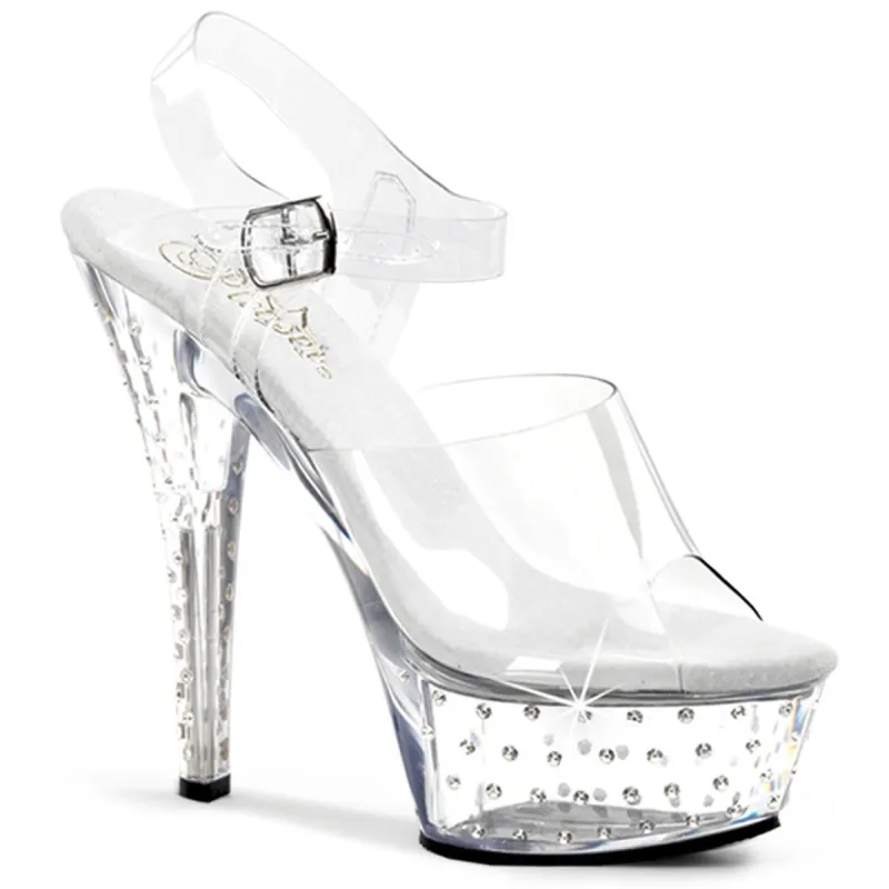 Pleaser Stardust-608 sold by Shoe Freaks