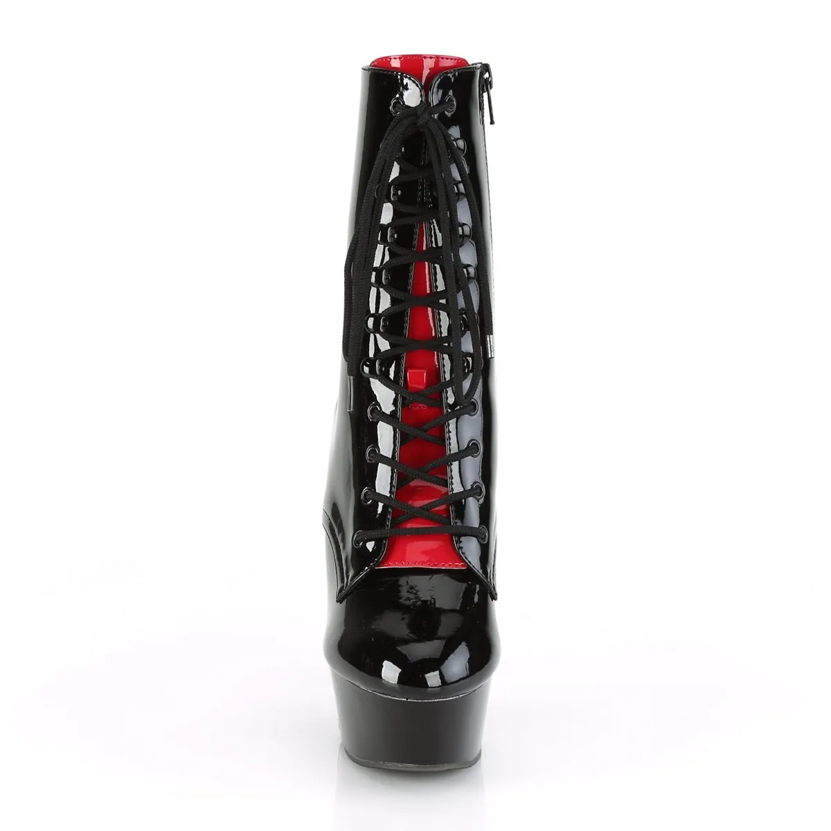 Pleaser Delight-1020FH-Black-Red-Size 7-Clearance sold by Shoe Freaks product image thumbnail 2