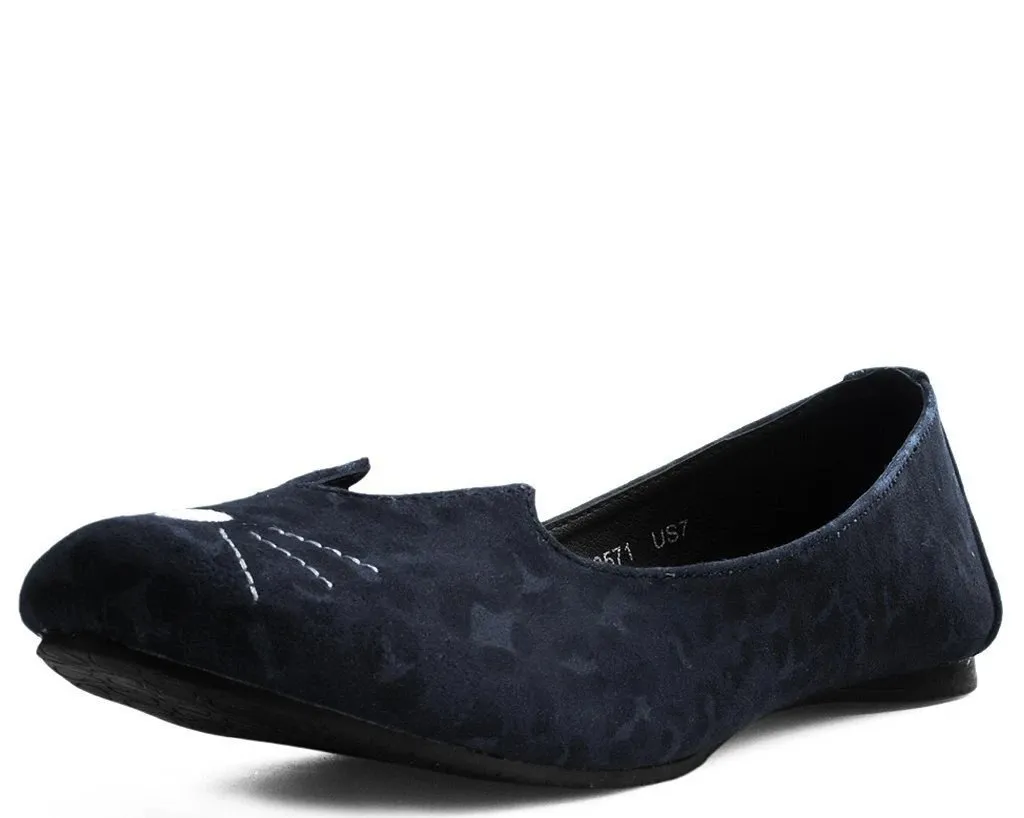 TUK A9434L Black & Grey Leopard SophistaKitty Flat sold by Shoe Freaks