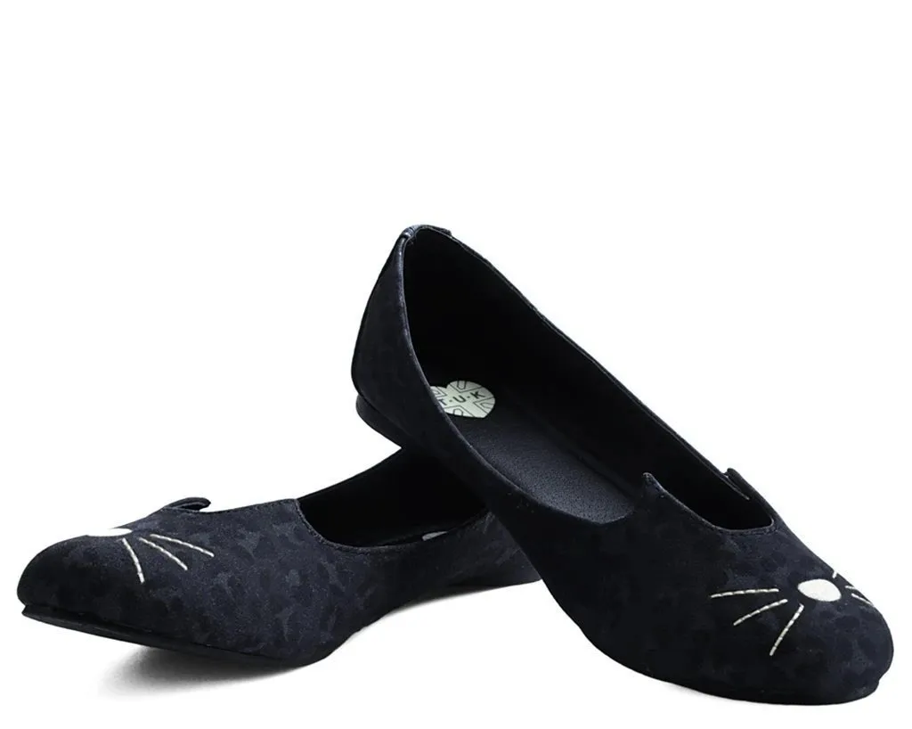 TUK A9434L Black & Grey Leopard SophistaKitty Flat sold by Shoe Freaks product image thumbnail 2