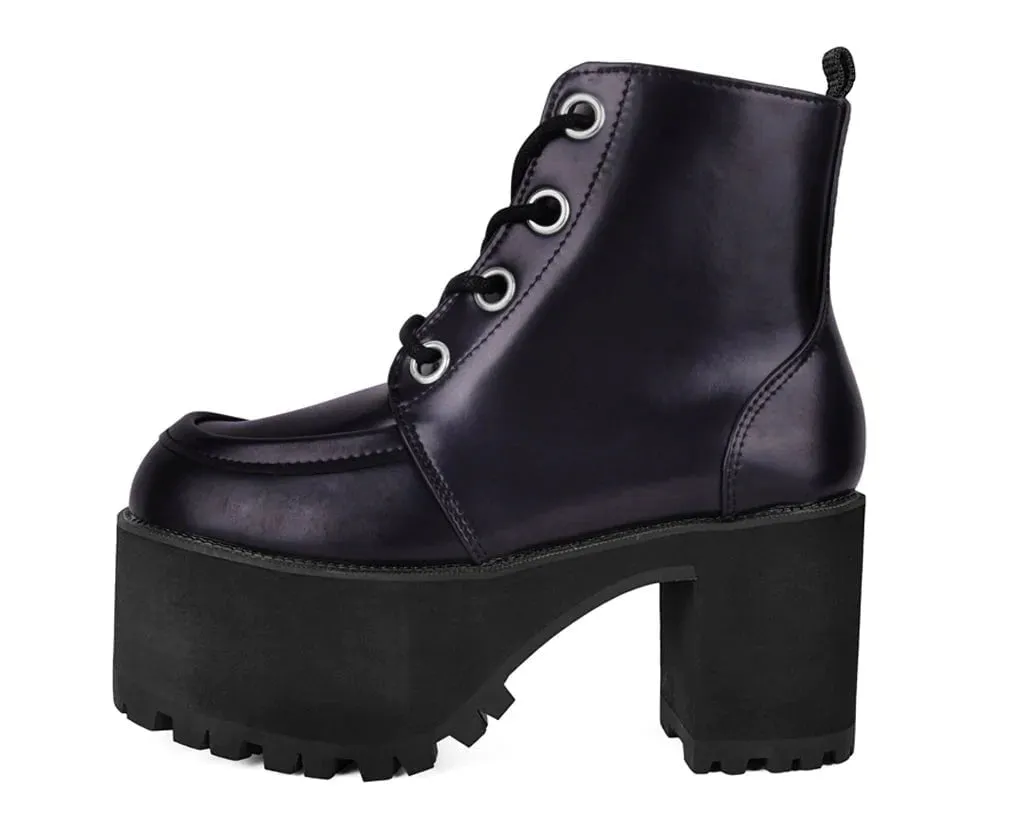 TUK-A3231L Purple Rub-Off Ankle Nosebleed Boot sold by Shoe Freaks product image thumbnail 4