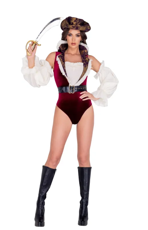 5pc Sultry Pirate Costume sold by Shoe Freaks
