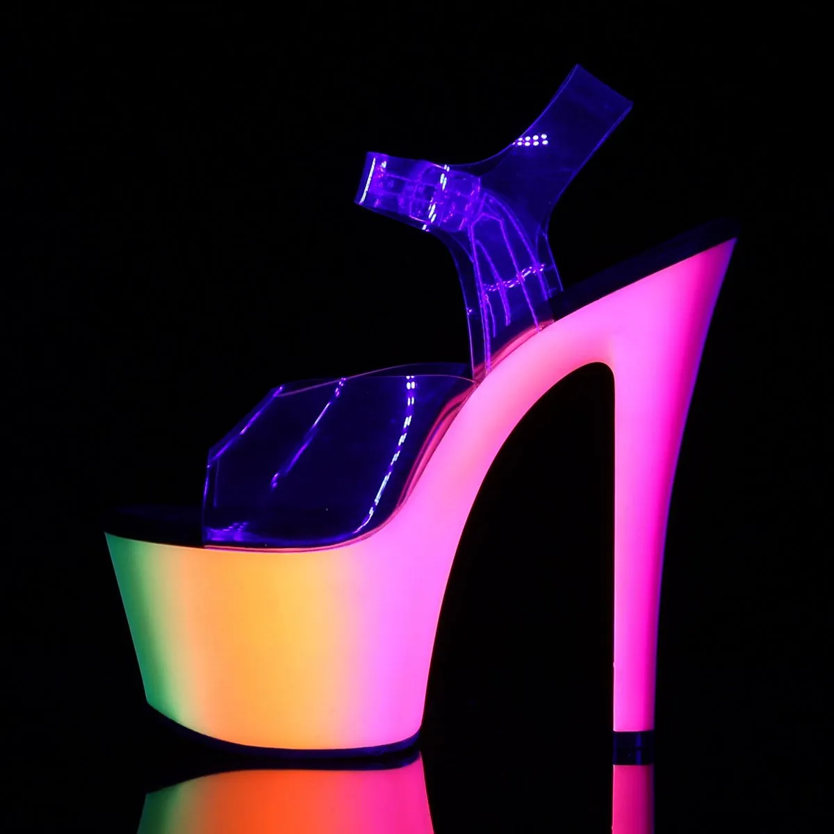 Pleaser Rainbow-308UV sold by Shoe Freaks product image thumbnail 3