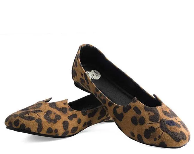 TUK-A9283L Leopard Sophistakitty Flat sold by Shoe Freaks product image thumbnail 3