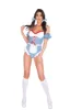 4pc Gingham Kansas Girl Costume sold by Shoe Freaks
