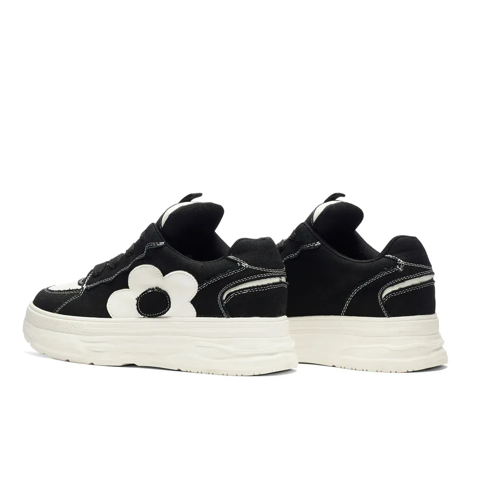 Petal Husk Chunky Trainers - Monochrome sold by Shoe Freaks product image thumbnail 3