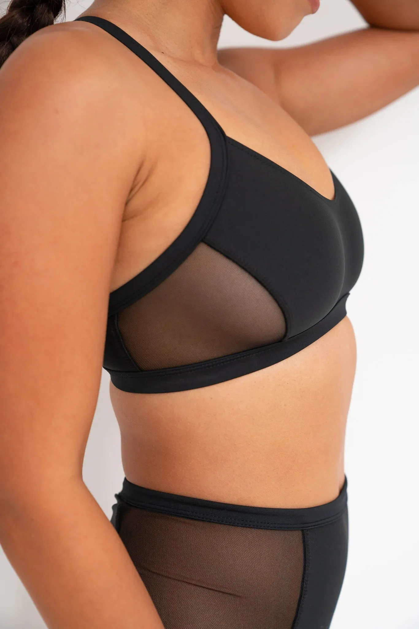 Gigi Top - Mesh Pannelled Top Recycled sold by Shoe Freaks product image thumbnail 3