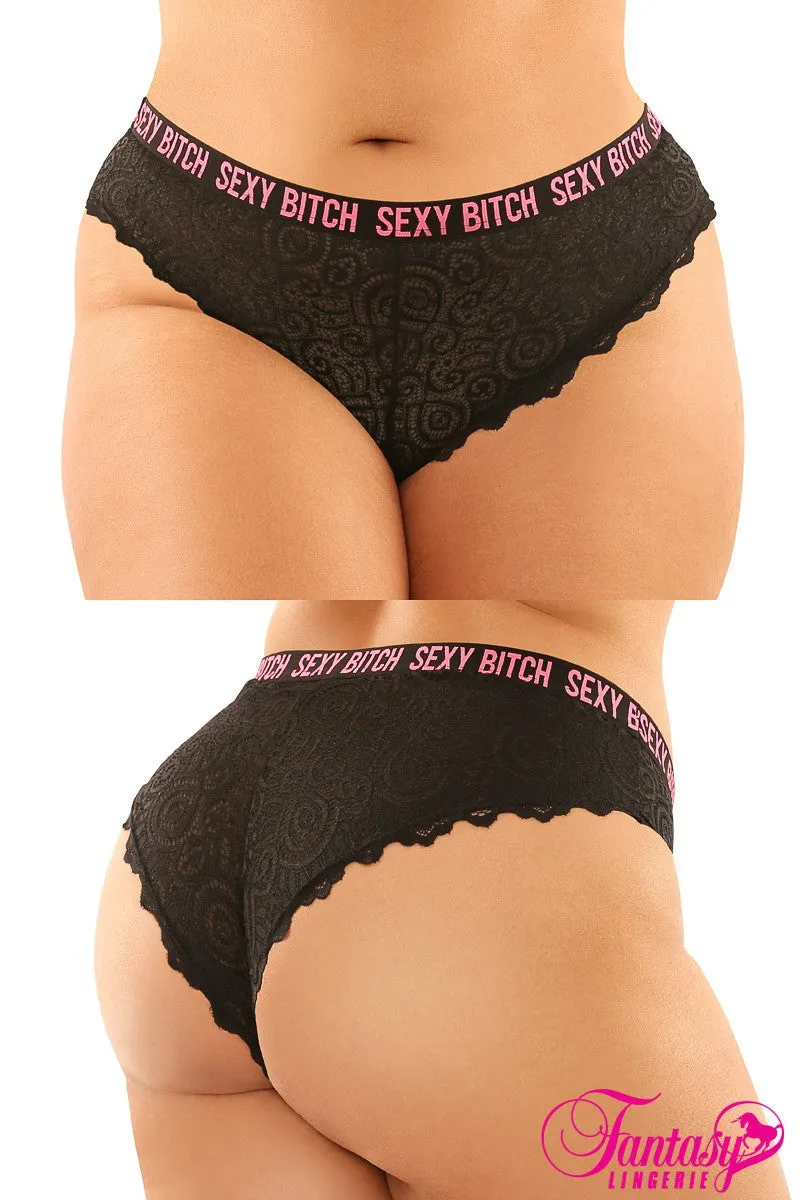 "Sexy Bitch" Buddy Panty Pack sold by Shoe Freaks product image thumbnail 2
