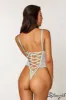 High Leg Lace-Up Teddy sold by Shoe Freaks