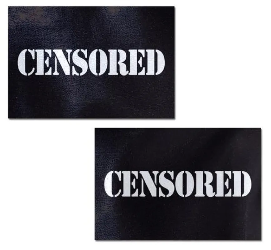 Pastease - Black Censor Bar Pasties sold by Shoe Freaks