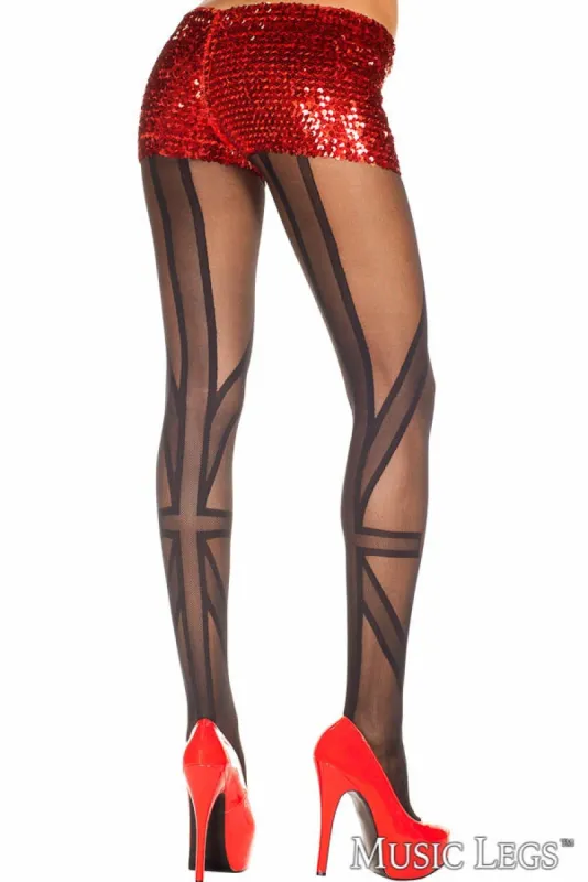 Union Jack Pantyhose sold by Shoe Freaks
