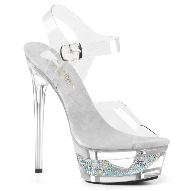Pleaser Eclipse-608DM Sandals sold by Shoe Freaks